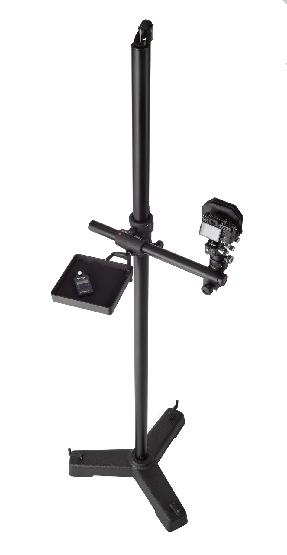 7' Monostand including Geared Crossarm and 3/8" Camera Platform
